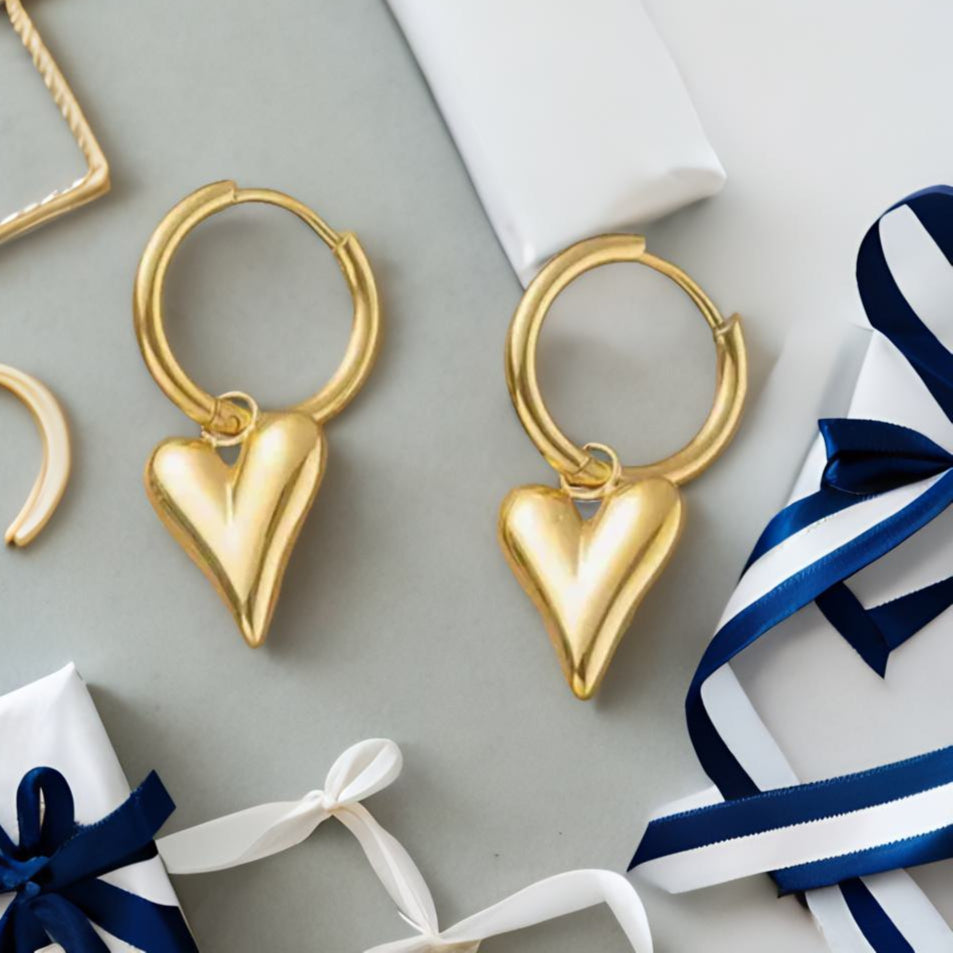 Soo Elegant Gold Earrings