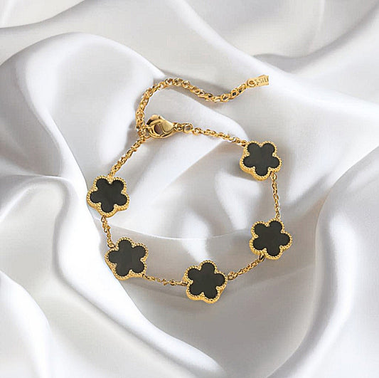 The Boujee Bee clover bracelet